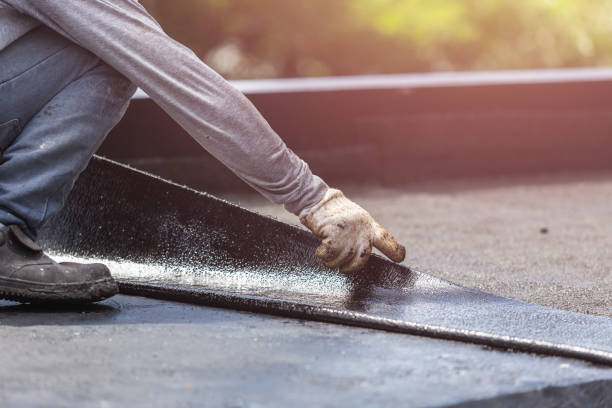 Professional Emergency Waterproofing technician working in Thayer, IN